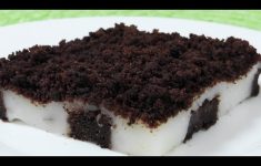Шоколадное пирожное с ванильным кремом - Кулинарные видео рецепты
