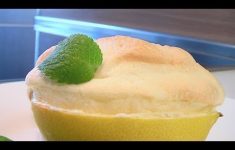Лимонные корзинки с суфле - Кулинарные видео рецепты