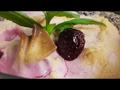 Вишневое суфле - Кулинарные видео рецепты