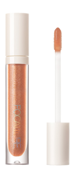 Focallure Plump High Shine Lip Glow Питательный блеск для объема губ с маслом жожоба и ментолом | 10 Солнечный камень