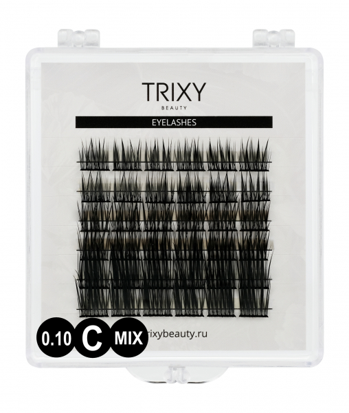 Trixy Beauty Flames Eyelashes Накладные ресницы в пучках - микс