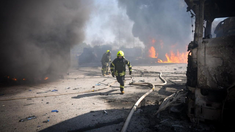 В Черкассах прогремели повторные взрывы