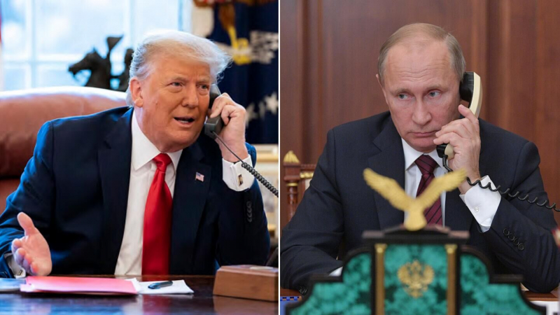 В Киеве заметили пугающую закономерность после звонка Трампа Путину