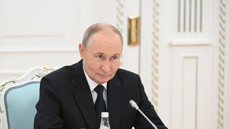 Владимир Путин: "Атака ВСУ на КТК выглядит как скоординированные с Европой действия"