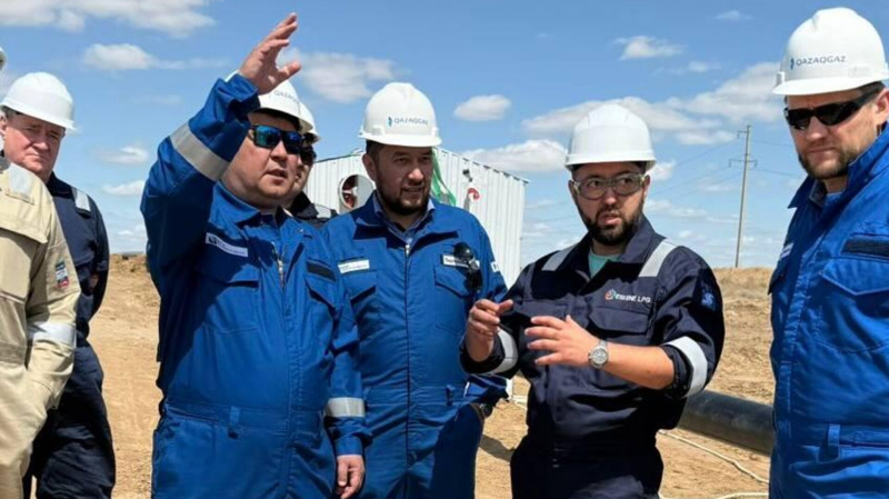 Завод по перевалке сжиженного нефтяного газа с Кашагана построят в Атырауской области